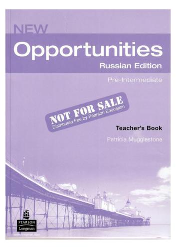 New Opportunities Russian Edition Pre-Intermediate. Teacher's book