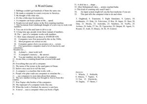 English for Engineers. Computers