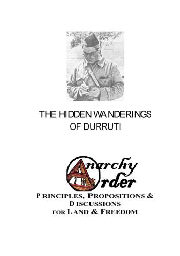 The Hiddens Wanderings of Durruti