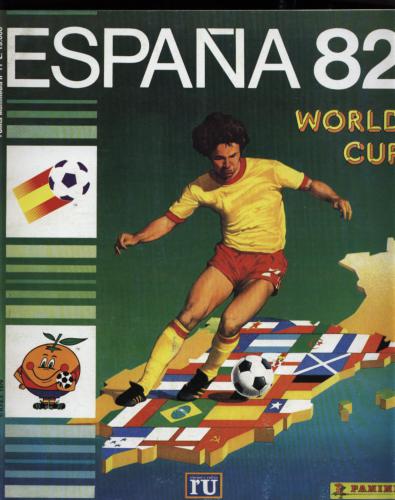 Panini Stickers Album: World Cup 1982 Spain
