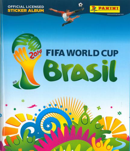 Panini Stickers Album: World Cup 2014 Brazil