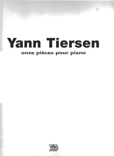 Onze pièces pour piano