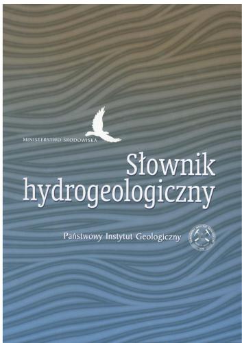 Dowigałło Jan. Słownik hydrogeologiczny