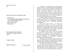 Ion Guceac Drept Constitutional