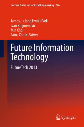 Future Information Technologies. FutureTech 2013