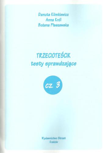 Trzecioteścik. Testy sprawdzające