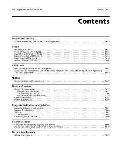 USP 36-NF 31 2013 (3 Vol Set) U.S. Pharmacopoeia: National Formulary