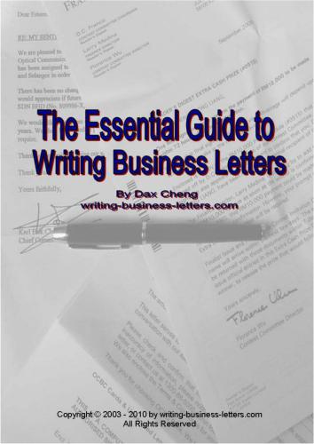 The Essential Guide to Writing Business Letters