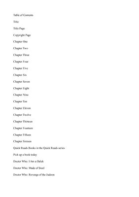 Doctor Who. The Sontaran Games