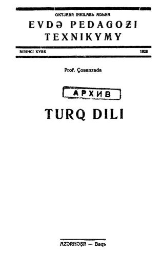 Turq dili