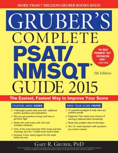 Gruber's Complete PSAT/NMSQT Guide 2015