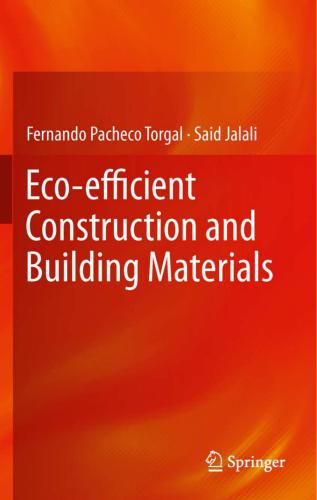 Eco-efﬁcient Construction and Building Materials