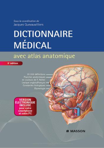 Dictionnaire médical avec atlas anatomique