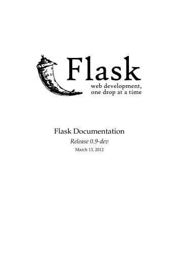 Flask Documentation