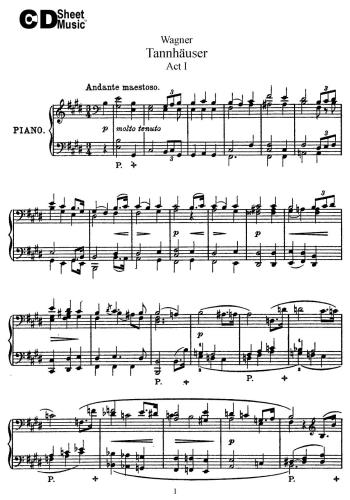 Tannhäuser (клавир)