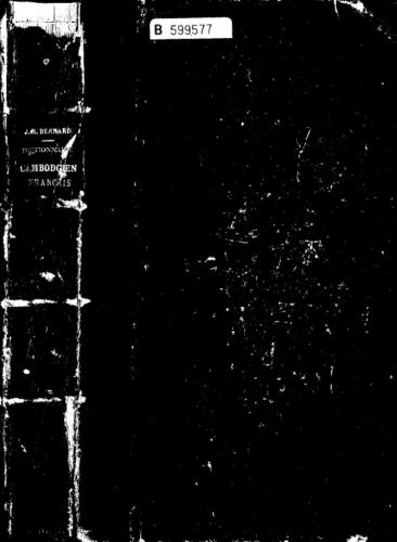 Dictionnaire cambodgien-français