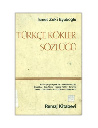 Türkçe Kökler Sözlüğü