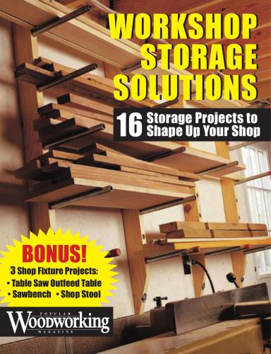 Workshop Storage Solutions: 16 Storage Projects to Shape Up Your Shop