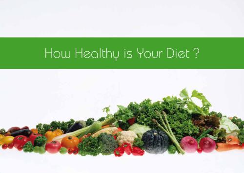 How Healthy is Your Diet?