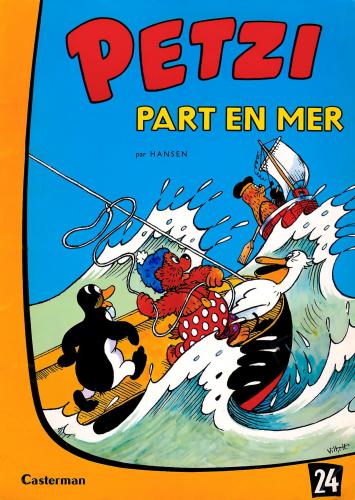 Petzi part en mer
