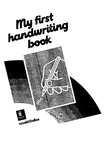 My first handwriting book