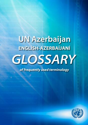 English‐Azerbaijani Glossary of frequently used terminology