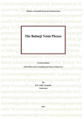 The Bafanji Noun Phrase
