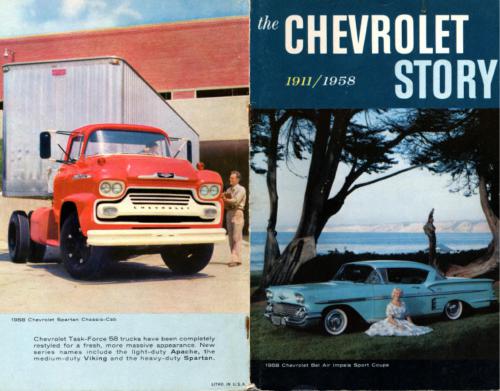 The Chevrolet Story. 1911 - 1958