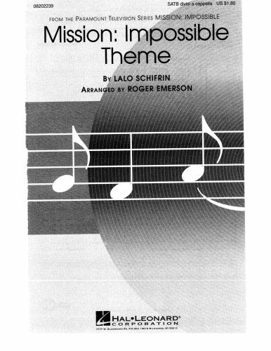 Mission Impossible SATB (A Cappella)