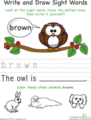 Fun Printable Worksheets. Elementary