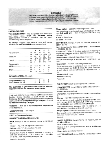 Patons number 474. Baby Classics