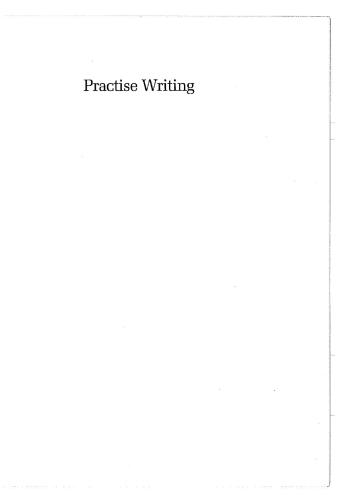 Practise Writing