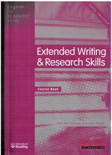 English for Academic Study: Extended Writing and Research Skills