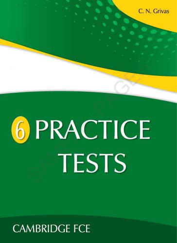 FCE 2015 - 6 practice test - sample