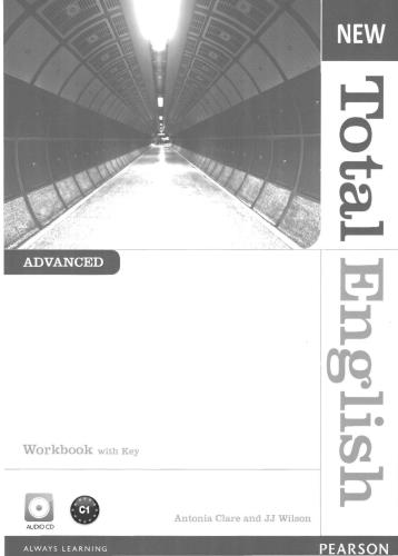 New Total English Advanced - Workbook with Key