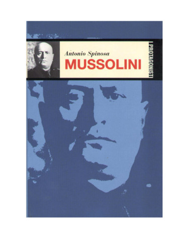 Mussolini. Il fascino di un dittatore