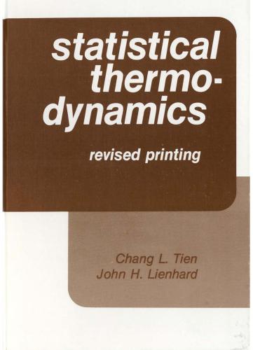 Statistical Thermodynamics - Revised Printing