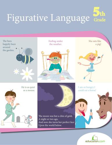 Figurative Language - Grade 5 Reading and Writing Workbook