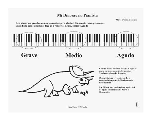 Mi Dinosaurio Pianista