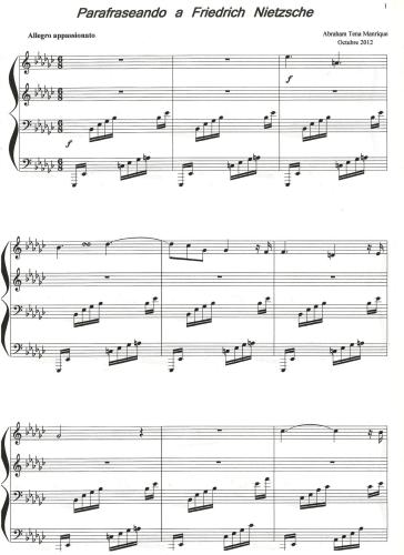 Parafraseando a Nietzsche, Op.21