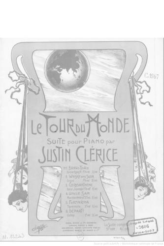 Le tour du monde. Suite pour piano