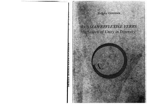 Russian Reflexive Verbs: In Search of Unity in Diversity