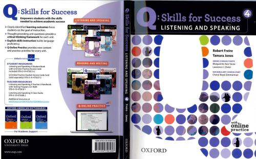 Q: Skills for Success 4 Listening & Speaking Student Book