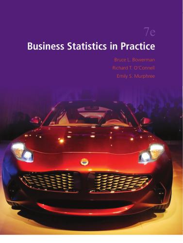 Business Statistics in Practice
