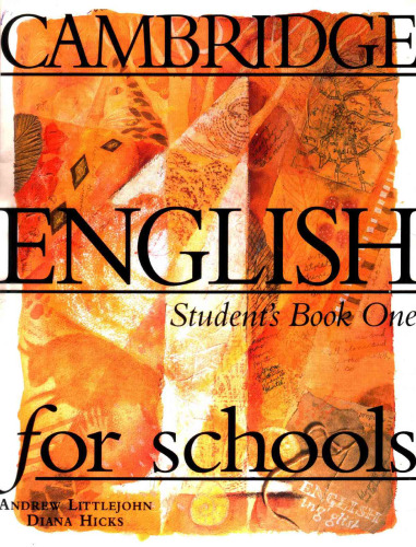 Cambridge English for schools. Level One (student's book)