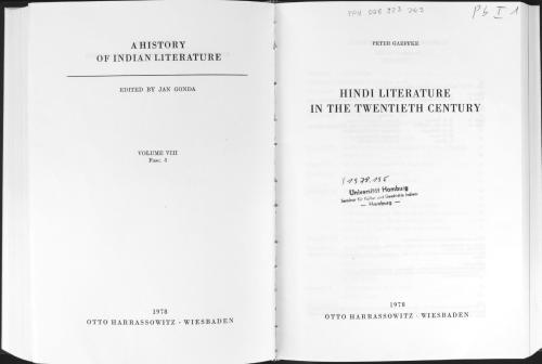 Hindi literature in the Twentieth century