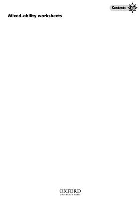 Explorers 5 - Oxford University Press - Reinforcement and extension worksheets