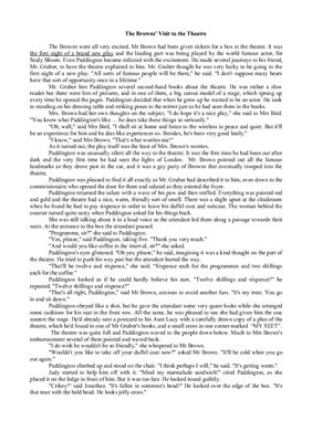 A Visit to the Theatre