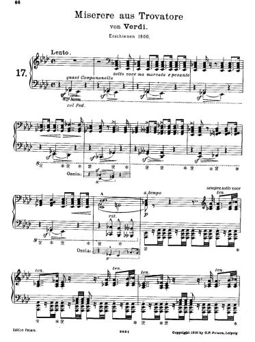 Miserere from Trovatore