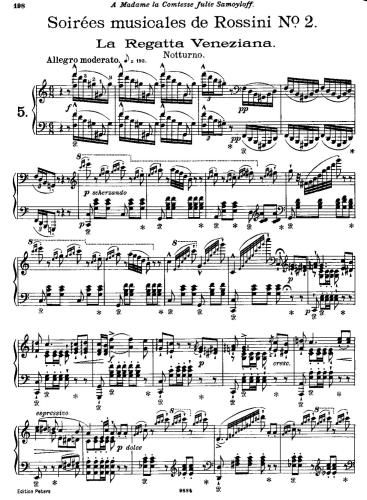 Soirees musicales de Rossini No 2